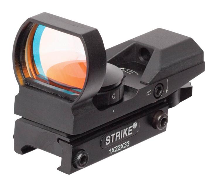 Dot sight, rød, 22 x 33mm, 21mm montage