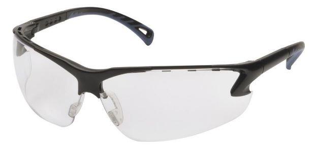 Protective glasses, adjustable temples, Clear