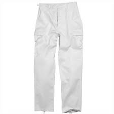 Bukser, Hvid, str. 3XL