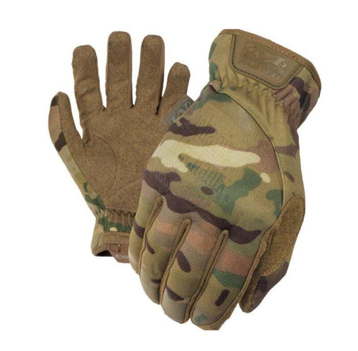 Disse handsker er lavet i Multicam camouflage