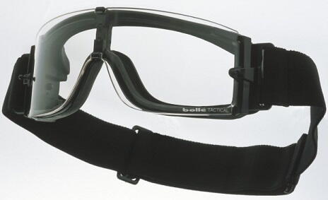 Bollé Tactical Goggle X800III, Klar linse, med Soft Case
