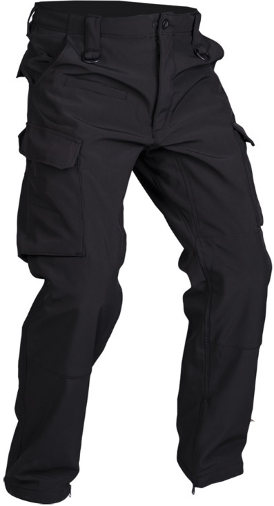 Bukser, SORT SOFTSHELL PANTS ′EXPLORER′ XL