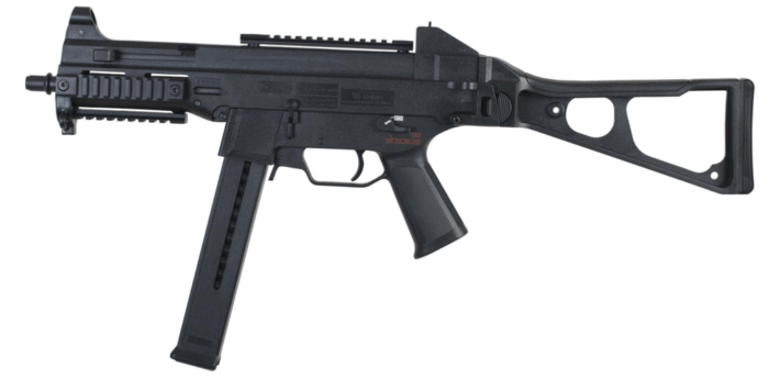 Denne riffel er fra de kendte Heckler & Koch som blandt andet også har lavet den kendte MP5 osv