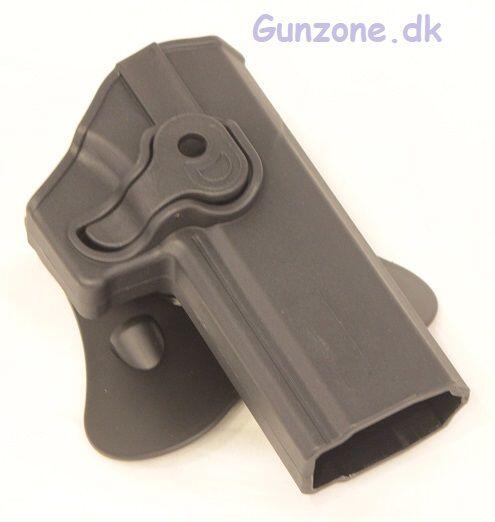 Lækker polymer softgun pistol hylster som passer til Sig Sauer P320 Full size modellen