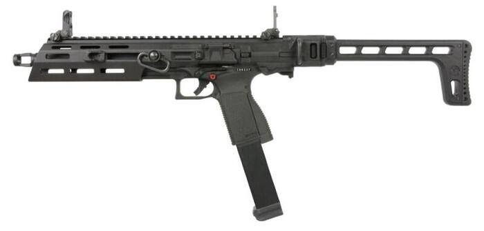 Lækker SM9 Carbine komplet kit med GTP9 softgun pistol underdel