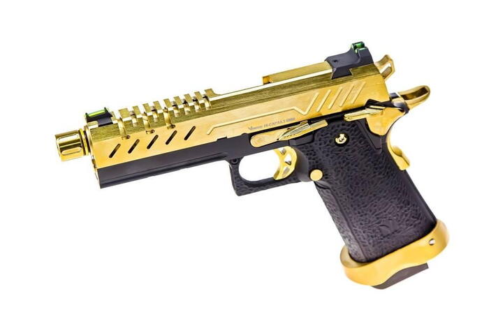 Gylden hardball pistol Hi-Capa 4.3 fra Vorsk