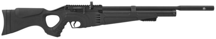 Dette er en PCP riffel, hvilket gør man kan have en kapacitet på 14 skud i magasinet