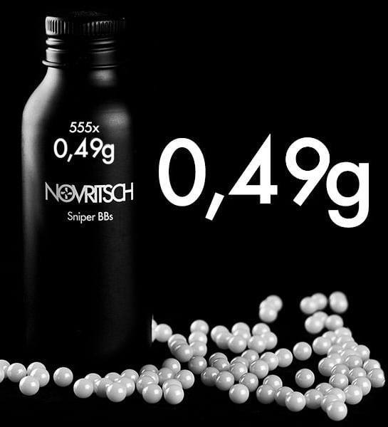 Disse hardball kugler er tunge, med en vægt på 0.49g pr stk