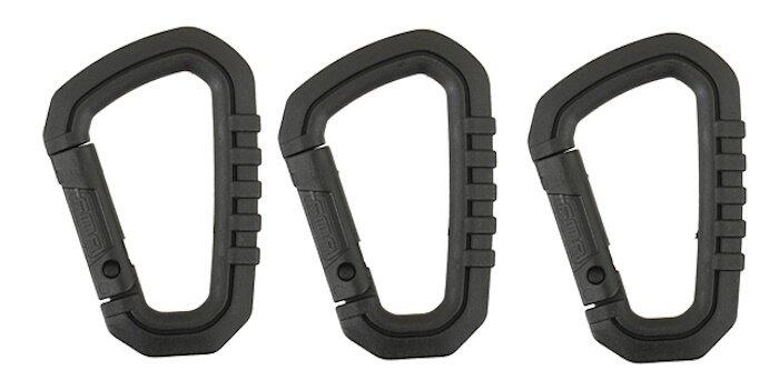 Disse karabinhager er perfekte til at have handsker eller lignende på