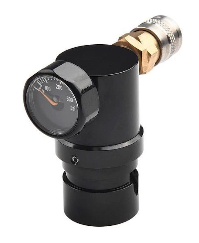 Denne regulator kan gå op til 200 PSI i output tryk