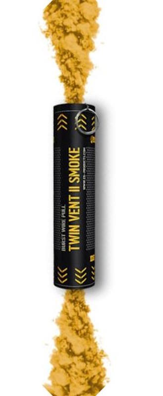 Denne Røg granater skyder gul røg ud af begge ender