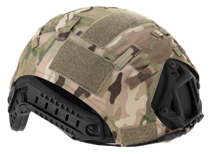 Dette hjelm cover kommer med velcro til påsætning af markering/patches