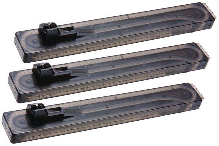 Denne magasin pakke kommer med 3 stk interne magasiner til M249 Gas Blowback LMG riflen