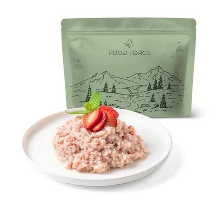 Risgrød med jordbær 100g