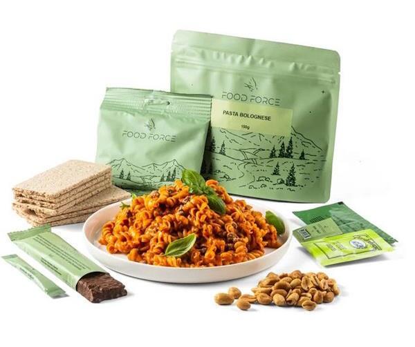 Aftensmadsration Pasta bolognese