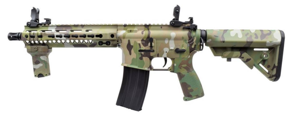 Softgun Fuld metal Multicam Elektrisk M4|Gunzone.dk