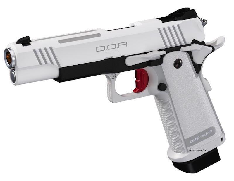 Airsoft TM Hi-capa 5.1 D.O.R White| Gunzone.dk
