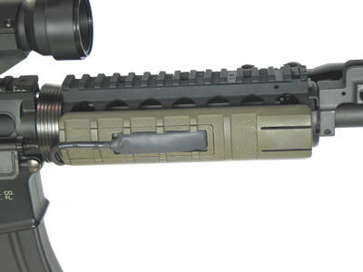 King Arms Rail Cover with Pressure Switch Pocket ( OD )