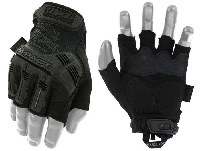 Disse handsker beskytter ens håndflader, men tillader føling med omgivelserne grundet manglende stof på fingrende