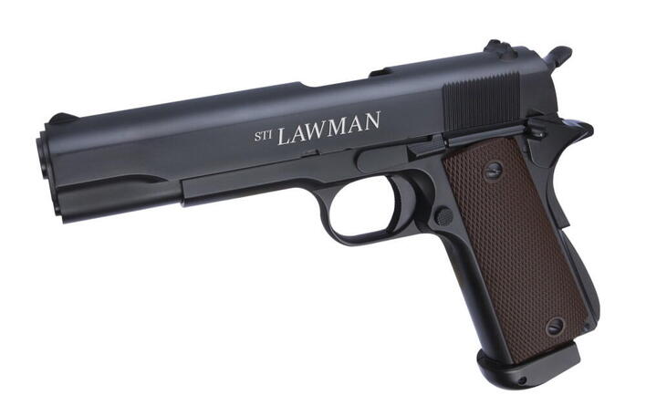 Fuld metal Sti Lawman CO2 blowback hardball pistol