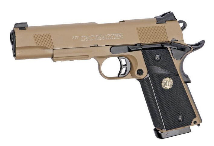 STI tac master Softgun pistol er baseret på 1911 design