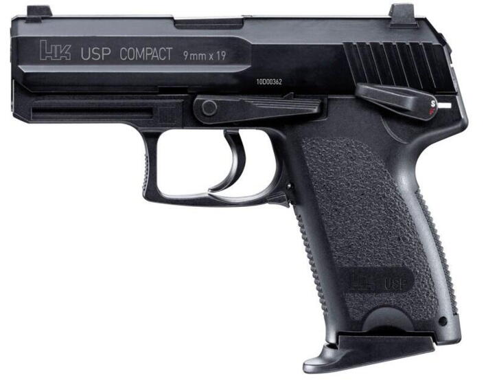 Lækker kompakt hardball gas pistol i form af en USP compact