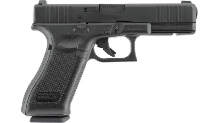 Umarex/VFC Glock 17 gen 5 version 2 kommer med "front serrations" til bedre greb på fronten når man tager ladegreb