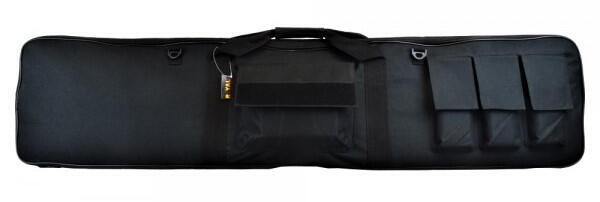 Fed hardball gevær taske som er 130 cm lang og i farven sort