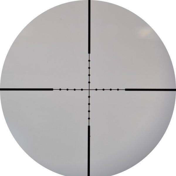 Softgun mil dot krydset som også kan lyse i grøn og rød i dette lækre sniper riffel scope