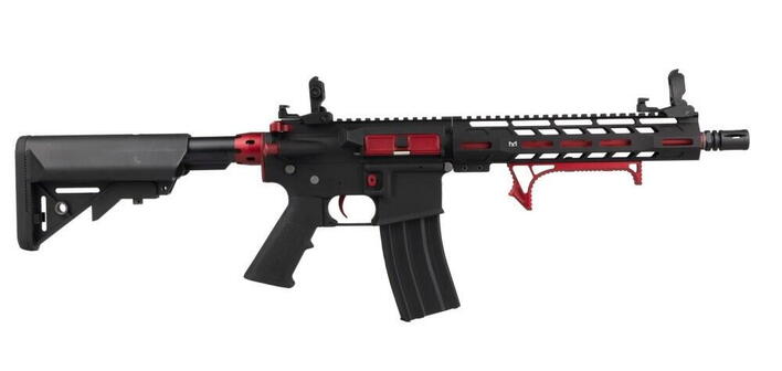 Softgun M4 Colt Med Unik Rødt design