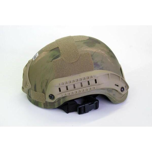 Lækker taktisk hardball hjelm i camouflage farven A tacs FG