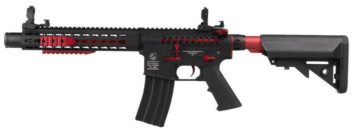 Fed airsoft riffel Colt M4 blast i en red fox edition