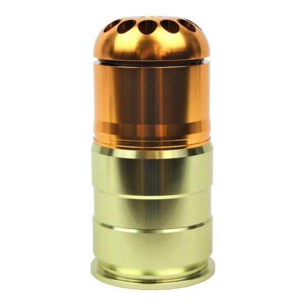 Kort udgave af en 40 mm hardball grøn gas granat