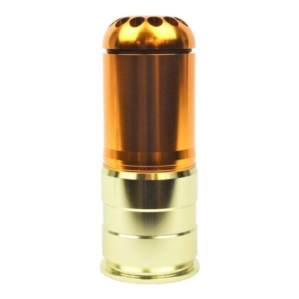 Softgun grøn gas granat på 40mm og som har en kapacitet på 144 skud