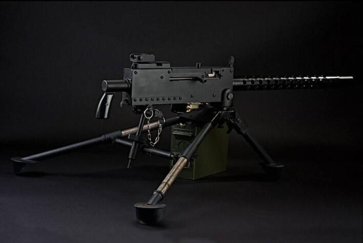 Denne Browning M1919 A4 er lavet i en Softgun 6mm udgave med mange fede features