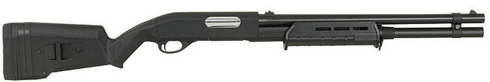 CYma M870 shotgun med MOE stil eksternt i plast