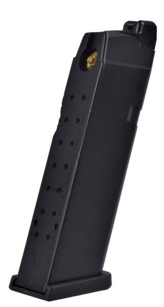 Magasinet passer i Glock 17/18 serien fra WE-Tech og Armorworks