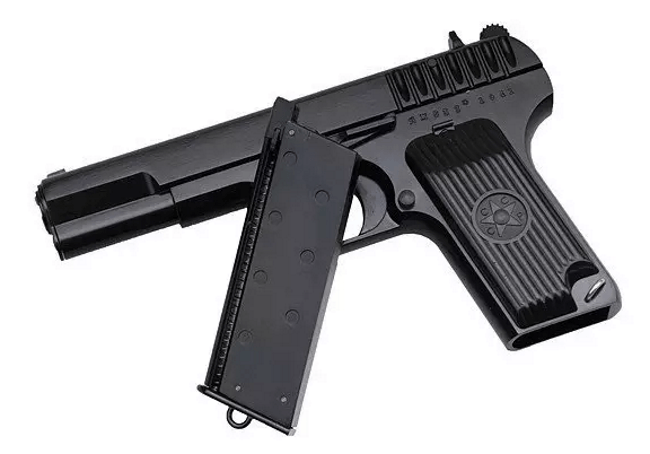 Pistolen blev opfundet af Fedor Tokarev i 30erne