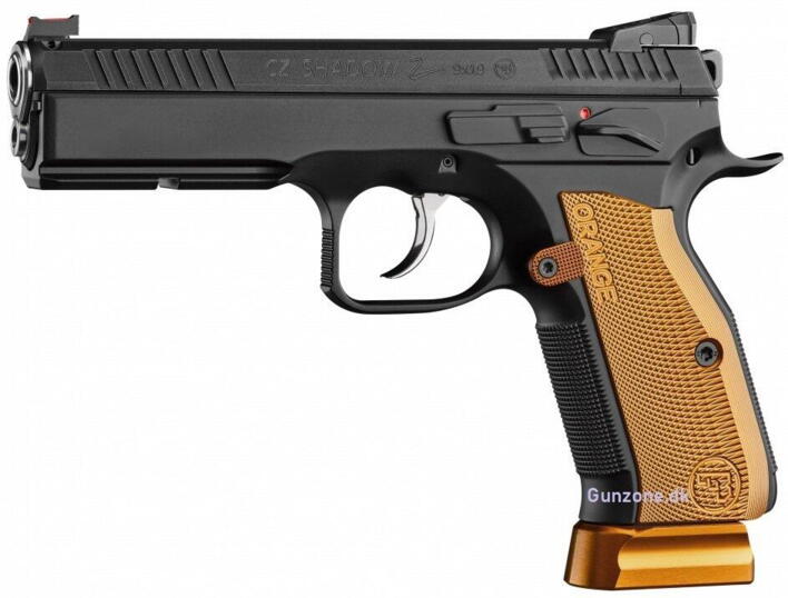 Den nye opgraderede CZ Shadow 2 Orange Special Edition hardball pistol