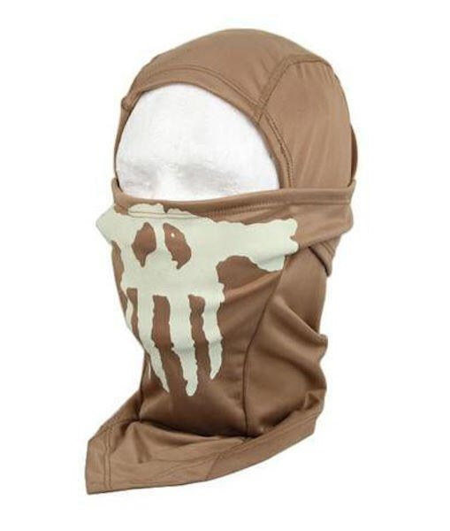 Masken her kommer i tan og er et one size fits all