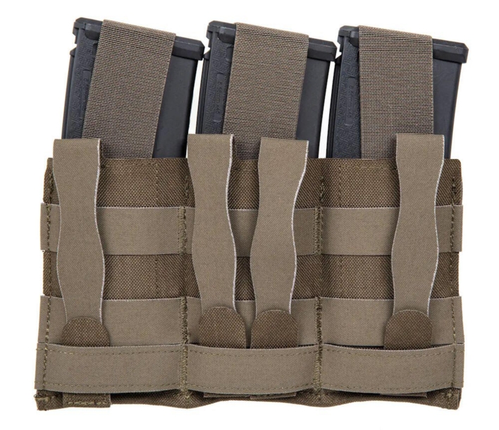 Dette front panel monteres med normal molle