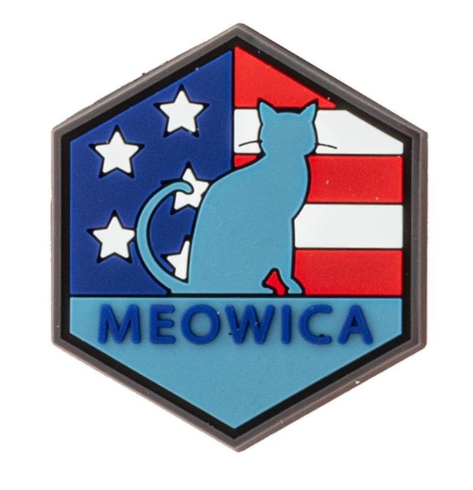 Dette patch er perfekt til at sætte på ens skulder og vise sit amerikanske flag frem