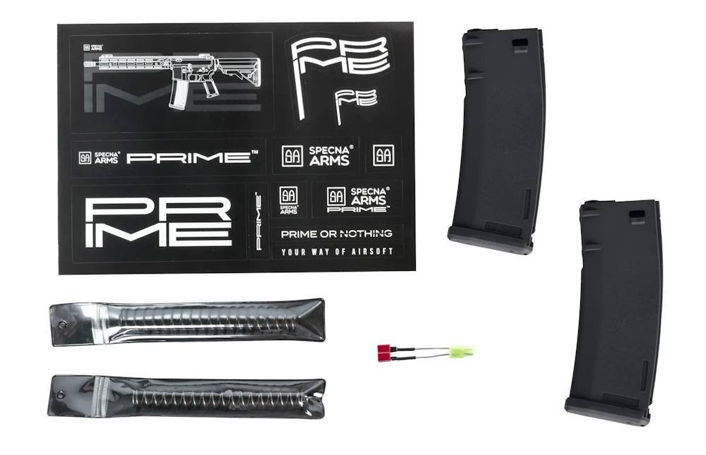 Dette er de accessories der kommer inkluderet i pakken