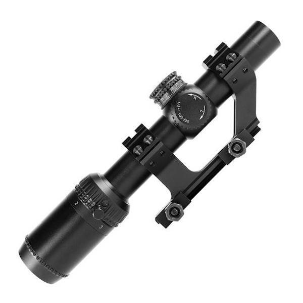 Dette er et 1-4x zoom sigtemiddel