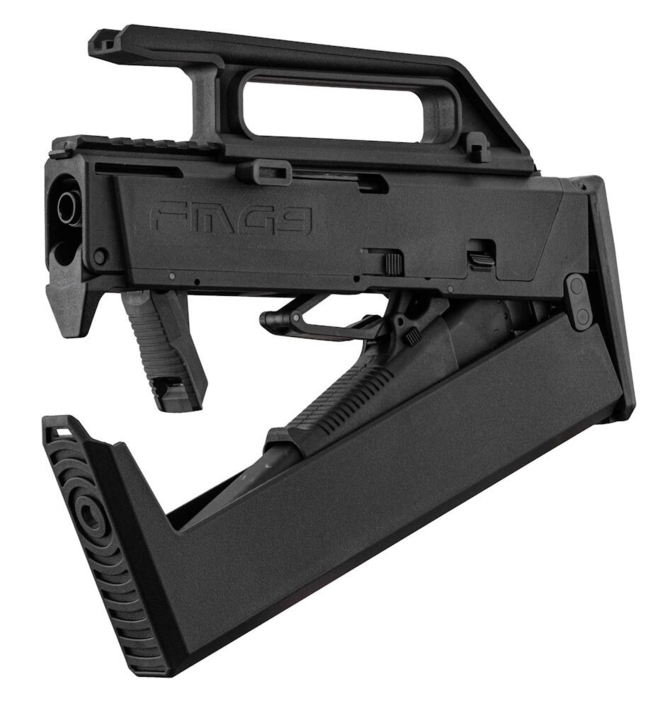 Sådan ser pistolen ud i mens den folder sig selv ud