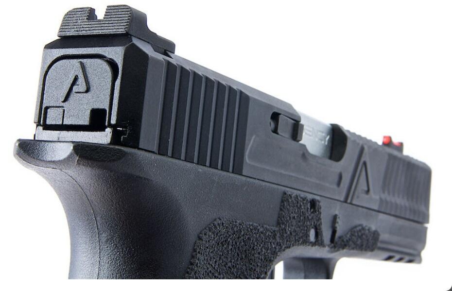 Sådan ser pistolens sigtemidler ud