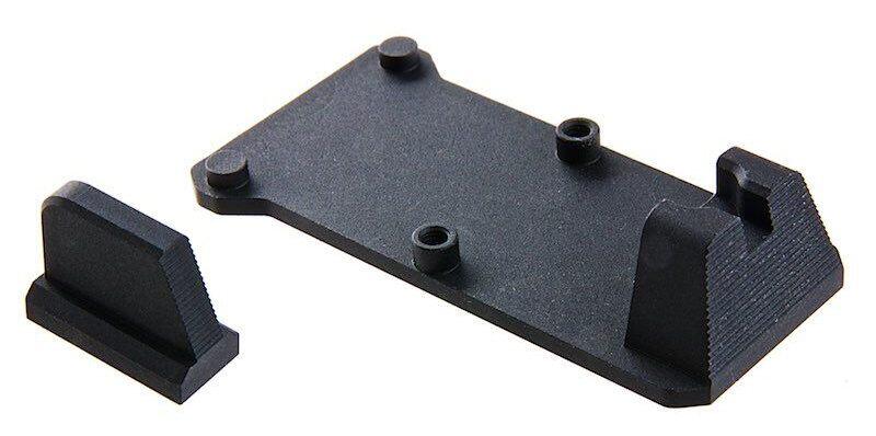 Sådan ser sigte montage i Aluminium ud