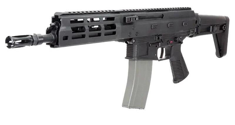 Riflen benytter standard VFC M4 GBB magasiner