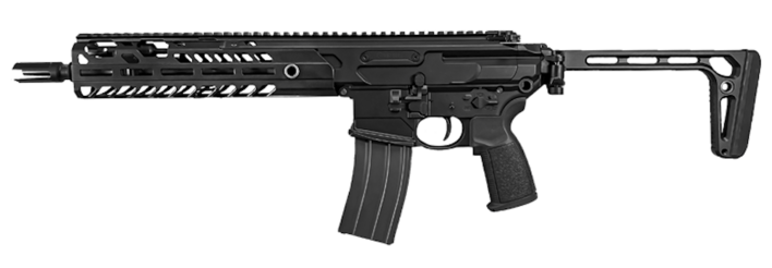 Selve riflen kommer fra den kendte MCX Virtus design