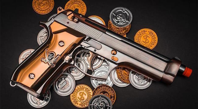 Pistolen er perfekt til dem der kan lide de fine ting i livet fx. en samler eller warlord